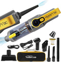 Car Vaccum Cleaner - 2 in 1 Handheld dustbuster, High Power, Portable, Cordless & Corded + Blower with 18500Pa Suction - Fast USB-C Rechargeable Hand Vacuum for Home, Office, Pets & Auto Detailing