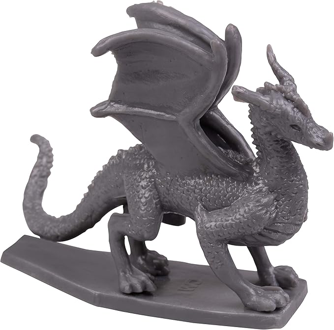 Monster Fantasy Creature Mini Action Figure Playset - 98pcs Toy Miniatures w 14 Unique Designs - Dragons, Wizards, Orcs, & More- XL 1/32 Scale Compatible with Dungeons and Dragons and Other RPG Games
