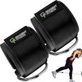 Gradient Fitness Ankle Straps (2 Pack) | Ankle Strap for Cable Machine, Ankle Bands for Working Out, Cable Ankle Strap