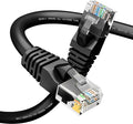 GEARit Cat 6 Ethernet Cable Pack Ð 1-Pack 100 ft Cat6 Ethernet Patch Cables | RJ45 Network Patch Cable, 10 Gbps Snagless Gold-Plated Connectors Ð Ethernet Cable Cat 6 for PC, TV, Router Ð Black