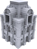 Barrel Riders Barracks by Printable Scenery, 3D Printed Tabletop RPG Scenery and Wargame Terrain 28mm Miniatures