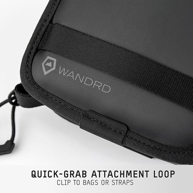 WANDRD Lens Filter Case - Store 4 Filters in Your Camera Backpack or Camera Case, Protect Photography Accessories from Scratches, Dust & Impact (Yuma Tan)