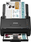 Epson Workforce ES-500W II Wireless Color Duplex Desktop Document Scanner for PC and Mac, with Auto Document Feeder (ADF) and Scan from Smartphone or Tablet (Renewed)
