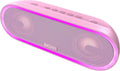 DOSS SoundBox Pro+ P300 Bluetooth Speaker with 40W Stereo Sound, Extra Bass, IPX6 Waterproof, TWS Pairing, Diverse Lights Show, 20H Playtime, Portable for Party, Camping, Beach - Pink