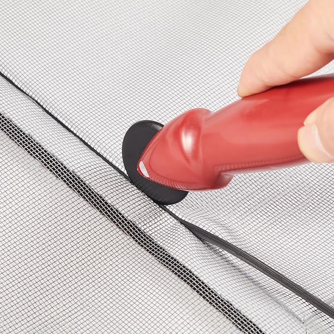 FLYZZZ Screen Spline 0.170" x 25' Spline for Window Screen Door Repair, Round，Black，Suitable for Regular Groove Width 0.173''-0.185''