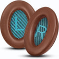 Headphones Replacement Ear Pads, Protein Leather earpad Cushions for Bose AE2/QC15/QC25 Headphones, Replacement Earpads, Softer Memory Foam - Brown