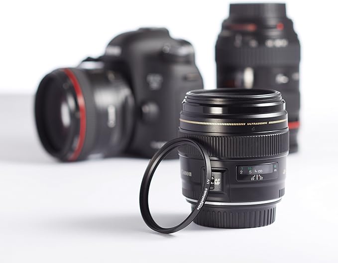 Amazon Basics UV Protection Camera Lens Filter - 82mm