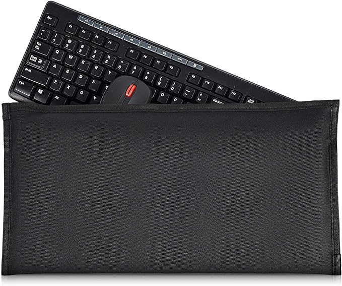 Keyboard Dust Cover for Universal Computer Keyboard, PC Bag Pouch Case for Full Size PC Mechanical Gaming Keyboards /108 Keys Keyboards/Logitech/iMac Magic Dust Cover(20.8 x 11 Inch)