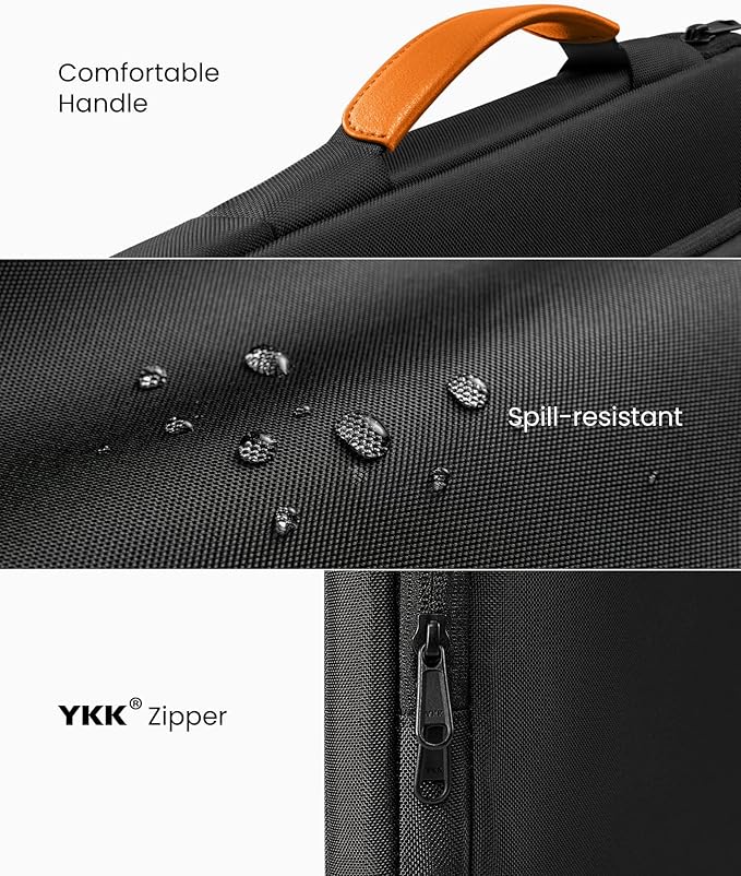 tomtoc 360 Protective Laptop Case for 15-inch 2025 New MacBook Air M4/A3241 M3/A3114 M2/A2941, 15 Inch Microsoft Surface Laptop 7/6, Dell XPS 15 Plus, 15-in MacBook Pro, Acer HP Chromebook 14