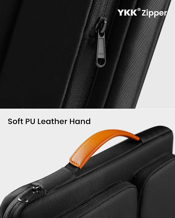 tomtoc 360 Protective Laptop Case for 16-inch MacBook Pro M4/M3/M2/M1 2024-2019, Water-Resistant Laptop Sleeve Bag for Dell XPS 16 Plus, The New Razer Blade 16
