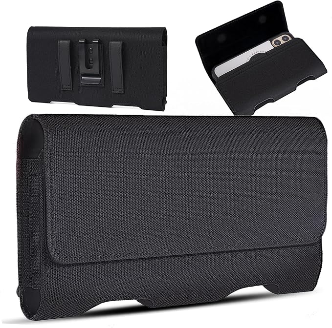 BECPLT for Galaxy S24 Ultra 5G Holster Case,Galaxy S23 Ultra S22 Ultra 5G S22+ 5G S21 Ultra 5G Nylon Holster Belt Case with Clip/Loops Belt Pouch Holder for Galaxy Note 20 Ultra S20+ S20 Ultra 5G