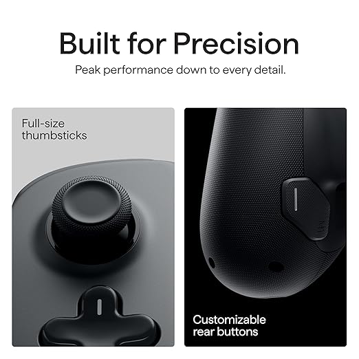 BACKBONE Pro Mobile Gaming Controller for iPhone 15/16 Series+ and Android, USB-C & Bluetooth, Play Anywhere on Any Screen, Premium Quality & Pro-Level Comfort, Android & iPhone Game Controller