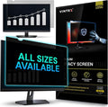 VINTEZ 34 Inch 21:9 Privacy Screen for Computer Monitor and Laptop - Anti Glare Protector Film Blue Light Filter Eye Protection - Computer Screen Privacy Shield, [1 Pack]