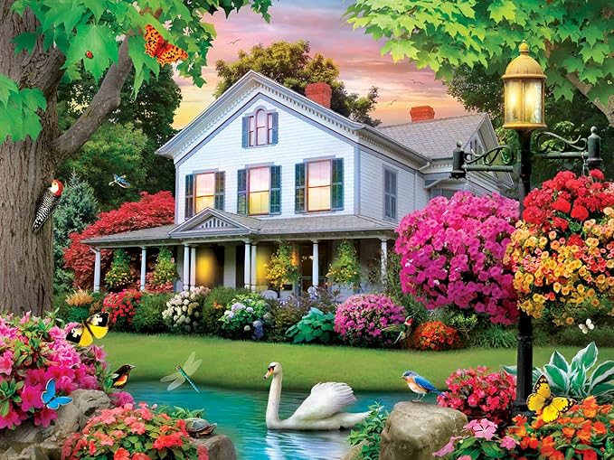 Masterpieces 300 Piece EZ Grip Jigsaw Puzzle - Twilight Flight - 18"x24"