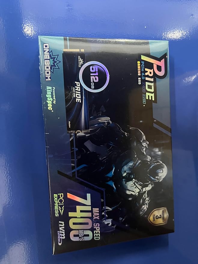 KingSpec OneBoom X400 2TB M.2 SSD Gen4 7300MB/s, TLC 3D NAND Internal NVMe SSD for Gaming & 4K Editing, Compatible with PC / PS5 / Laptop