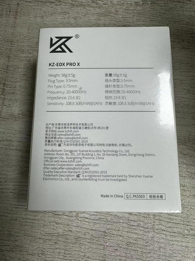 KZ ZSN Pro X Dual Driver in Ear Earphone 1BA 1DD Wired Earphone HiFi Sport Gaming Earbuds Headphones Compatibility for Phone Computer Tablet