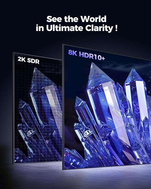 Silkland Certified HDMI 2.1 Cable, [4K@240Hz 144Hz 120Hz, 8K@60Hz] 1440P Ultra High Speed HDMI Cable 48Gbps (Upgrade Braided), HDR10+, eARC, HDCP 2.3, Compatible for Xbox/PS5/PS4/Roku TV-6.6ft