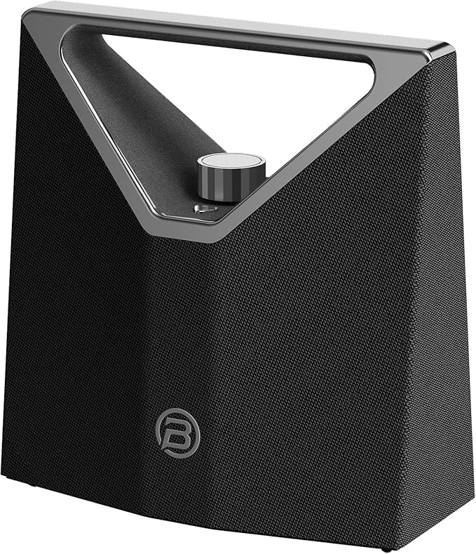 BUGANI Bluetooth Speaker Loud 80W,Waterproof Large Bluetooth Speaker Subwoofer Hi-Res Audio, 12H Playtime Party Outdoor Speakers for Camping,Beach, Gray