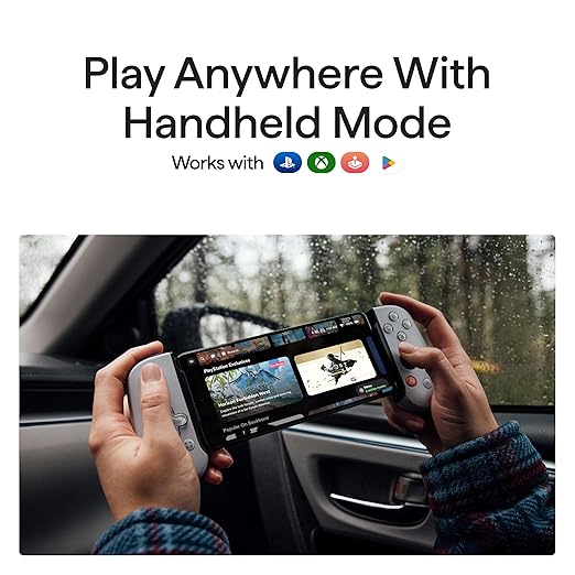 BACKBONE One Mobile Gaming Controller for iPhone (Lightning) - PlayStation Edition - 1st Gen - Turn Your iPhone into a Gaming Console - Play Xbox, PlayStation, Call of Duty, Roblox, Minecraft & More