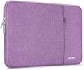 MOSISO Laptop Case 13 inch, 13 inch Laptop Sleeve Compatible with MacBook Air M4 M3 M2 M1 2025-2018 / Pro M2 M1 2025-2016, Polyester Vertical Computer Sleeve Bag with Pocket, Light Violet