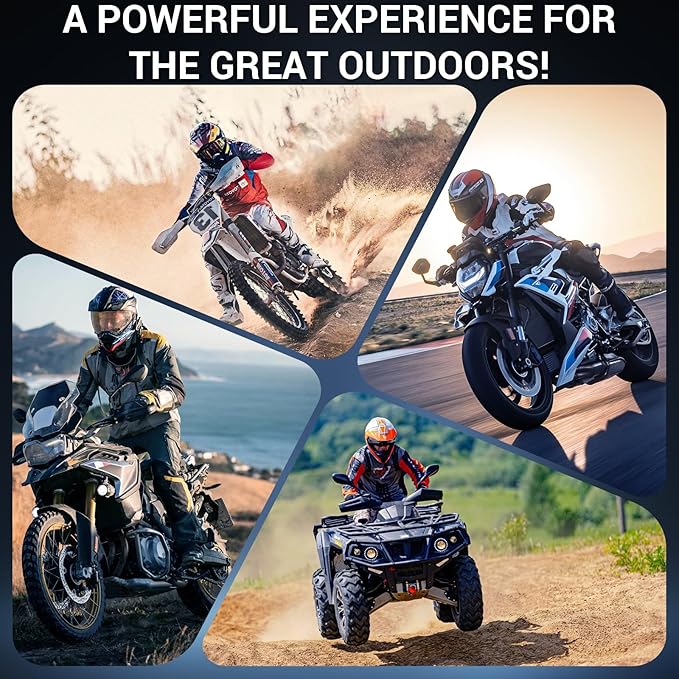 YTX4L-BS Lithium Motorcycle Battery, ATV Battery 12V 2.5AH 250CCA Compatible with Scooter, Snowmobile, Jet Ski, Scooter, PWC & More