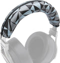 WC BandZ Virtuoso V2 - Silicone Headband Cover for Corsair Virtuoso Headphones by Wicked Cushions | Machine Washable, No More Flaking Leather | for Virtuoso Wireless, XT, and SE | Geo Grey