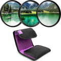 Altura Photo 49mm Lens Filter Kit - Multi-Coated UV Protector, CPL Polarizing and ND Neutral Density Filters + Case for Camera Accessories & Lenses