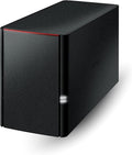BUFFALO LinkStation 220 4TB 2-Bay NAS Network Attached Storage with HDD Hard Drives Included NAS Storage That Works as Home Cloud or Network Storage Device for Home
