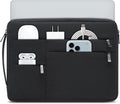 HYZUO 15-16 Inch Laptop Sleeve Bag for MacBook Pro 16 M4/M3/M2/M1 2025-2019, 15" Surface Book, Portable NoteBook Case for 15" 15.6" HP Dell Lenovo ThinkBook Asus Acer Samsung HUAWEI, Classic Black