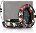 Headphones Replacement Ear Pads,Compatible for Bose Quietcomfort QC15 QC25 QC35 35 ii-(Black Floral)