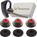 3X Ultra Comfort Eartips Ear Buds Replacement Earphone Ear Tips Kits Earpads Foam Set Cushion for Plantronics Voyager 5200 5220 5210 Series Bluetooth Headset Headphone (Small S)