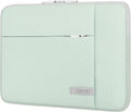 Lacdo Laptop Sleeve Case for 15 inch New MacBook Air M4 A3241 2025, M3 A3114, M2 A2941 2024-2023, 15 inch MacBook Pro A1990 A1707, Dell XPS 15 Plus Computer Case Bag with Accessory Pocket, Green