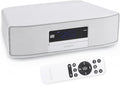 AIWA - Exos Home Speaker, Premium 30W RMS Sound System with CD Player, Bluetooth Connectivity, FM Radio, Optical Digital Input, Dual 1” Tweeters + Dual 2” Bass Units, IR Remote Control