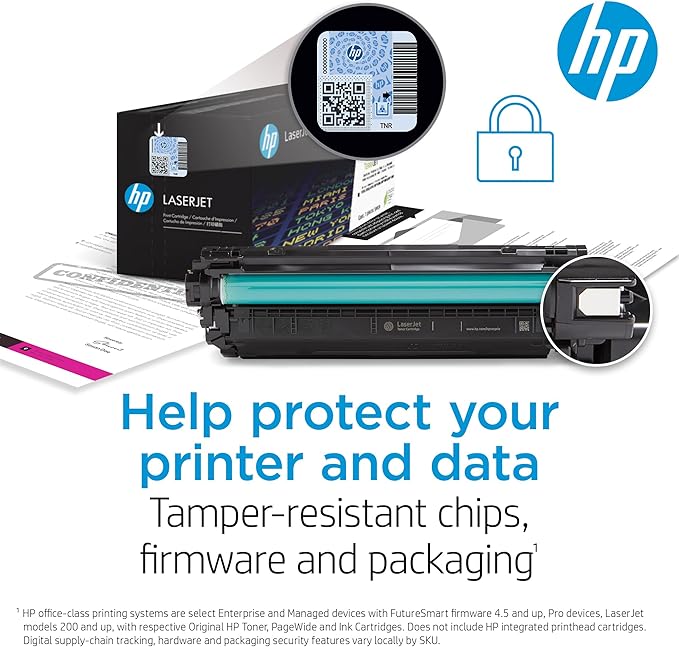 HP 212X Black High-yield Toner Cartridge | Works with HP Color LaserJet Enterprise M554, M555 Series, HP Color LaserJet Enterprise MFP M578 Series | W2120X