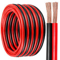 8 Gauge Wire 2 Conductors Copper Wire, 8 AWG Battery Cable Oxygen Free Copper Wire for Solar Panel, Automotive, Trailer, RV and Speaker (8 Gauge 200FT)