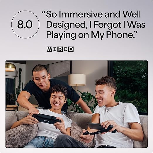 BACKBONE One Mobile Gaming Controller for Android and iPhone 15/16 Series (USB-C) - 2nd Gen - Turn Your Phone into a Gaming Console - Play Xbox, PlayStation, Call of Duty, Roblox, Fortnite & More