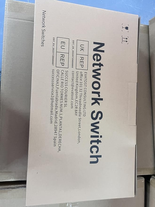 Poe Switch, 24 Ports Gigabit PoE Switch, (24 Ports Gigabit PoE+ 2 Gigabit Uplink+ 2 SFP Slot) Managed Gigabit Ethernet Switch, 24 Poe Ports @360W, Web/APP Smart Managed, Remote Detection/Restart