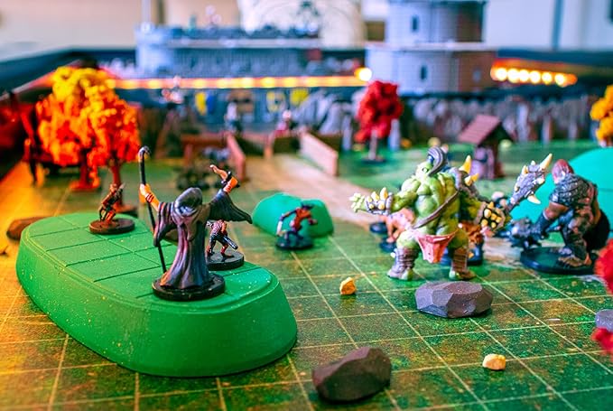 Owlbear Terrain Set - Mini Dungeon Castle Cavern DND Terrain for Tabletop RPGs, Dungeons & Dragons, Pathfinder, War Gaming, and More! - by DCD (98+pcs, 3.5sqft)