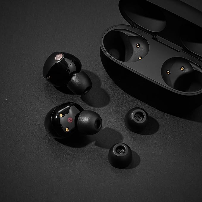 AZLA Foamax Standard (ML), Foam Earbud Tips, Memory Foam Earbud Tips for Wireless Headphones, Noise Canceling Earbuds Replacement Tips Compatible with Sony, Beats, Samsung, Skullcandy