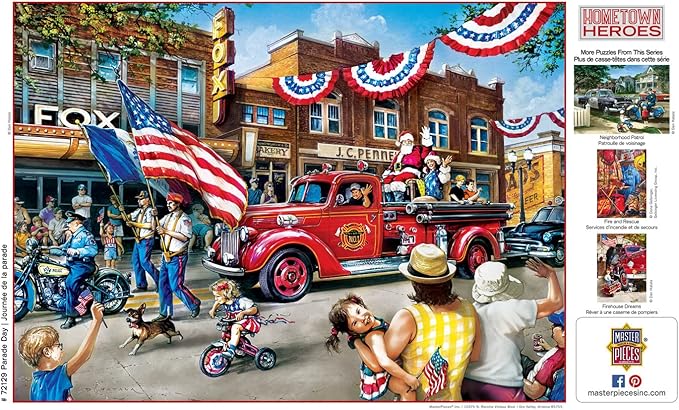 MasterPieces 1000 Piece Jigsaw Puzzle for Adults, Family, Or Youth - Parade Day - 19.25"x26.75"