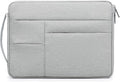 HYZUO 14-15 Inch Laptop Sleeve Bag for MacBook Air 15 M4 M3 M2, MacBook Pro 15, 15" Surface Laptop, XPS 14/15 Plus, Portable NoteBook Case for 14" HP Dell Lenovo ThinkPad Acer, Light Gray