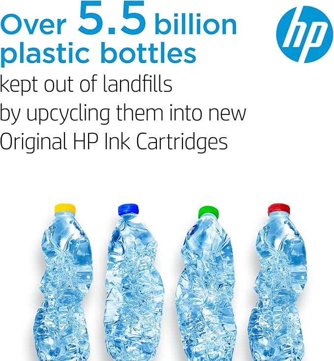 HP 902 Cyan Ink Cartridge | Works with HP OfficeJet 6950, 6960 Series, HP OfficeJet Pro 6960, 6970 Series | Eligible for Instant Ink | T6L86AN