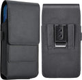 Mopaclle Cell Phone Holster with Belt Clip and Loop,Phone Belt Holder Compatible iPhone 17 Pro Max/Air,iPhone 16 Pro Max, 15, 14 Pro Max, Galaxy S25 Plus, S24 Plus, S23 Plus – Fits with Case On