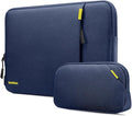 tomtoc 360 Protective Laptop Sleeve Set for 15-inch MacBook Air M4/A3241 2025, M3/A3114 M2/A2941, 15-inch MacBook Pro A1990 A1707, Dell XPS 15 Plus, Water-Resistant Laptop Case with Accessory Pouch