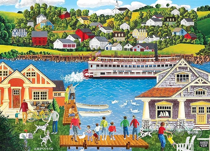 MasterPieces 500 Piece EZ Grip Jigsaw Puzzle for Adults, Family, Or Youth - Sweet Summer Memories - 19.25"x26.75"
