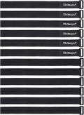 12 Pack 1 x 24 Inches Hook and Loop Reusable Fastening Cable Tie Down Straps by Wisdompro - Reusable, Durable Functional Cinch Strap to Keep Your Home, Office, Workspace from Tangled Messes of Cords