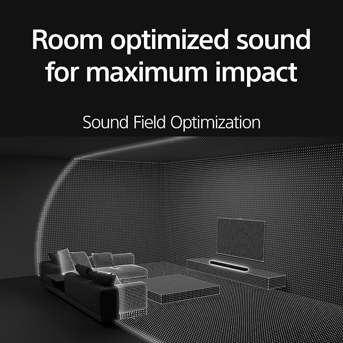 Sony BRAVIA Theater Bar 9 Sound Bar, SA-SW5 Wireless Subwoofer, and SA-RS5 Wireless Rear Speakers with Built-in Battery