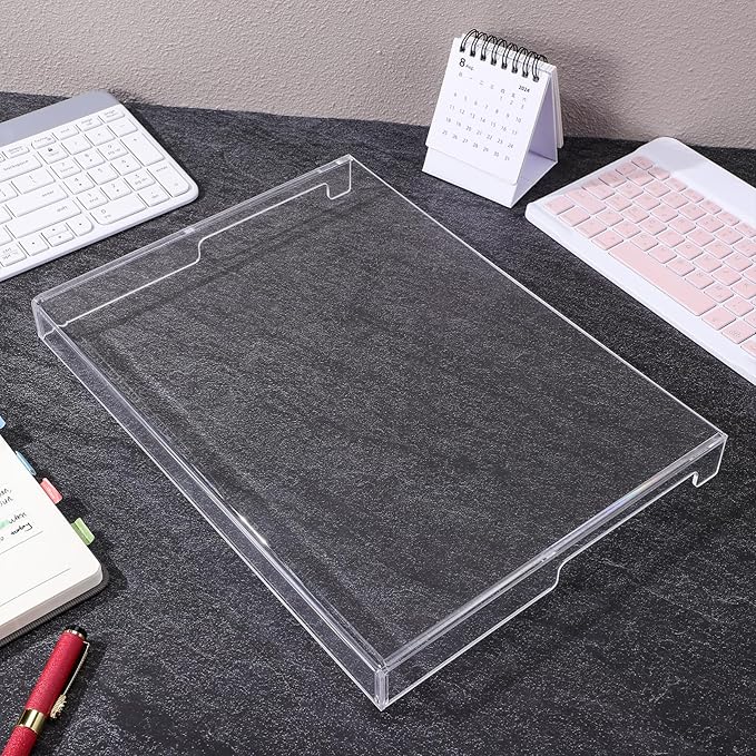 TOYANDONA Acrylic Keyboard Protector Protective Cover Transparent Laptop Protector Versatile Keyboard Cover for Desktop and Laptop Durable and Easy to Clean