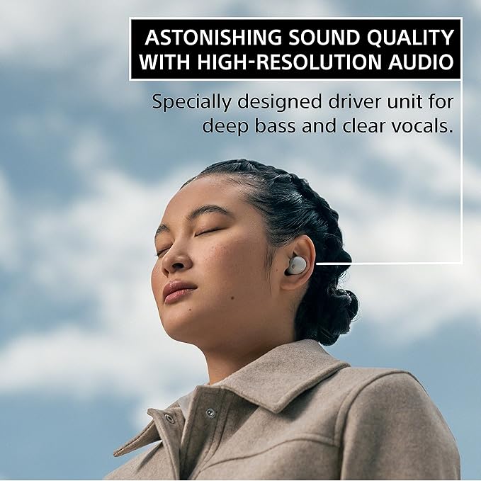 Sony WF-1000XM5 The Best Truly Wireless Noise Cancelling Earbuds Headphones, Bluetooth WF XM5 Earbuds with Alexa Built-in, Smoky Pink